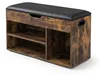 Relaxdays 10050464, Open model, Zwart, Bruin, HDF Productafbeelding-voorbeeld 8