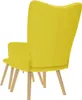 Sillón de relax con reposapiés, tapizado en tela de color Vista previa de la imagen del producto 6