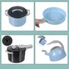 Kinderküche Zubehör Set - Spielküche Kochset mit Töpfen & Produktbild-Vorschau 2