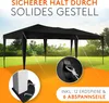 Kronenburg Faltpavillon 3x6m - Wasserfest, UV-Schutz 50+, 0 Produktbild-Vorschau 5