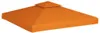 vidaXL Pavillon-Ersatzdach 310 g/m² Orange 3x3 m Produktbild-Vorschau 1