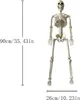 Zestaw 2 sztuk ruchomych szkieletów o wysokości 35 cali: Podgląd zdjęcia produktu 2