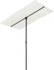 vidaXL Parasol z aluminiowym drążkiem 180x110 cm Piaskowa Podgląd zdjęcia produktu 1