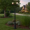 MasterLED Lampa LED na słupie 2-płomieniowa E27 Czarna Podgląd zdjęcia produktu 4