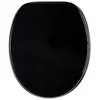 A black toilet seat viewed from above. Náhled obrázku produktu