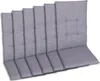 GO-DE Textil, Sesselauflage Hochlehner, 6er-Set, Farbe: Produktbild-Vorschau 1