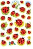 HERMA 3815 10x Sticker DECOR Marienkäfer+Blume Produktbild-Vorschau 1