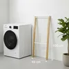 Relaxdays, tendedero plegable, con 8 barras, dimensiones: Vista previa de la imagen del producto 5