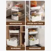 Unterschrank Organizer küchenschrank mit 2 Etagen Produktbild-Vorschau 3