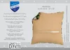 Kissenrücken mit Reisverschluss für Stickkissen und Produktbild-Vorschau 1