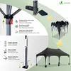 Pavillon VOUNOT® 3 x 6 m, imperméable, avec 6 parois Voir les images du produit 4