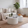 SalesFever Couchtisch 2er-Set | rund | MDF matt lackiert Produktbild-Vorschau 4