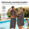Komfortec 2er Saunatuch Set 80x200 cm aus 100% Baumwolle, Produktbild-Vorschau 7
