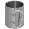 MFH Tasse Edelstahl Karabiner doppelwandig ca. 300ml Produktbild-Vorschau 2
