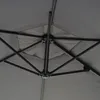Nástenný slnečník Casoria 3 m polyester hliník/oceľ - sivá Náhľad obrázku produktu 5