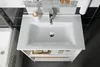 Aqualine ZUNO 75 Keramik-Waschtisch 75x45cm, weiß Produktbild-Vorschau 3