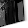 DEQORI Glasbild Echtglas 50x50 cm 'König der Tiere im Produktbild-Vorschau 5