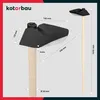 KOTARBAU® Gartenhacke Halbrund 240 mm x 100 mm mit Stiel Produktbild-Vorschau 3