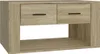 vidaXL Konferenční stolek Sonoma Dub 80x50x40 cm Materiál Náhled obrázku produktu 1