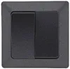 MILOS Serien-Schalter 2-fach Anthrazit 250V/ 10A inkl. Produktbild-Vorschau 11