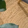 Teppich Rund Wohnzimmer Jute Boho Ethno Muster Modern Produktbild-Vorschau 3