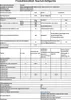 A product data sheet for household refrigerators. Podgląd zdjęcia produktu