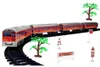 Lean Toys Bahnschiene Zug Batterie Gleise Produktbild-Vorschau 2