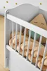 Modernes Babybett Weiß Holz Praktische Schubladen Produktbild-Vorschau 6