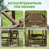 PawHut Hühner-Spielgerüst Holz mit Hühnerstangen, Schaukel, Produktbild-Vorschau 4