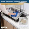 Katzenklo Edelstahl XXL mit Deckel – Katzentoilette Produktbild-Vorschau 7