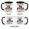 40. Geburtstag Kaffeebecher Schwarz mit lustigem Spruch: 18 Produktbild-Vorschau 4