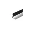 DELOCK borstelstrook 20 mm met aluminium profiel, schuin - Productafbeelding-voorbeeld 3
