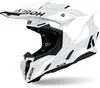 Airoh Twist 3 Solid Motocross Helm, weiß, L (59/60) Produktbild-Vorschau 1