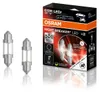 2 Glühlampen C5W Retro 12V 6000k ECE- OSRAM NIGHT BREAKER Produktbild-Vorschau 1