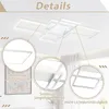 YRHome 120W LED stropní svítidlo, bílé, stmívatelné, s Náhled obrázku produktu 6