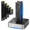 NVME NVME PCIe M.2 USB-C 3.2 M2 SSD Cloning Station Adapter Produktbild-Vorschau 7