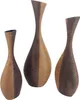 Bodenvase 70 cm - Flaschenvase in Holzoptik mit Kunststein Produktbild-Vorschau 6