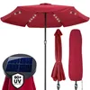 KINGSLEEVE® Sonnenschirm LED Beleuchtung UV Schutz 80+ Produktbild-Vorschau 1