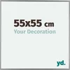 A graphic displaying product size and a tagline. Produktbild-Vorschau