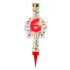 Eis- und Tortenfontäne Zahl 6 - 12cm Produktbild-Vorschau 1