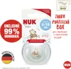 Šidítko NUK Star Disney Medvídek 6-18m bílo zelené - 6-18 m Náhled obrázku produktu 6