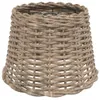 vidaXL Lampenschirm Braun Ø30x20 cm Korbweide Produktbild-Vorschau 1