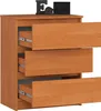 AKORD Furniture Factory OP0LK-6OLC001, 3 szuf., Matowy, 16 Podgląd zdjęcia produktu 2