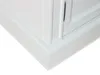 Amaretta Armoire vitrine 4 portes, vieux blanc, vintage Voir les images du produit 5