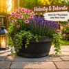 BigDean Weinfass Eichenfass XL 90 Liter Blumenkasten Produktbild-Vorschau 3
