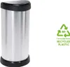 Curver Abfalleimer Deco Oval 40L Silbern Produktbild-Vorschau 2