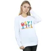 Disney - "Friends Hey" Sweatshirt für Damen BI27522 (L) Produktbild-Vorschau 2
