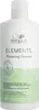 A white bottle of Wella Elements Renewing Shampoo against a white background with subtle green leaf patterns. Anteprima dell’immagine prodotto