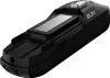 A black lithium-ion battery pack for a vacuum cleaner, shown from a diagonal angle against a white background. Voir les images du produit
