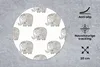 MuchoWow® Mauspad Mousepad Kritzelei - Elefant - Entwurf Produktbild-Vorschau 2